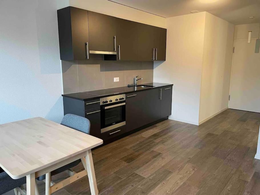 Proche Lausanne: Studio Bien Equipe Apartment Prilly Luaran gambar